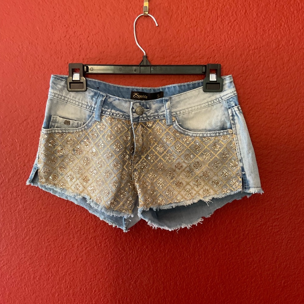 Fancy jean short
